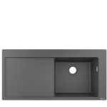 Hansgrohe S514-F450 SG chiuveta SilicaTec 51x77x19cm, stone gray