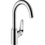 Hansgrohe Focus M421, 220, baterie bucatarie cu pipa rotativa, crom