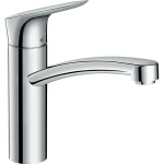 Hansgrohe Logis 160, baterie bucatarie cu pipa rotativa, crom