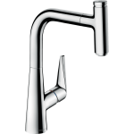 Hansgrohe Talis Select S 220,  baterie bucatarie cu pipa extractabila, crom