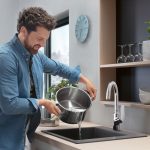 Hansgrohe Focus M421, 220, baterie bucatarie cu pipa rotativa, crom - imagine 2