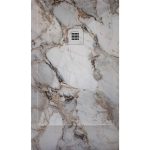 3D Marble Patagonia cadita dus 70x190 cm, compozit, sifon inclus