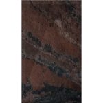 3D Marble Rust cadita dus 90x180 cm, compozit, sifon inclus