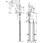Hansgrohe Talis M54 270 1 jet, baterie bucatarie cu pipa rotativa extractabila, crom - imagine 13