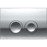 Geberit Delta25 clapeta de actionare dubla, crom lucios