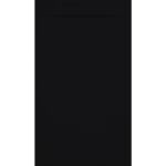 Stone Zeus cadita dus 90x210 cm, compozit, sifon inclus, negru