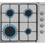 Plita gaz Pyramis 4102 Inox
