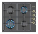 Plita gaz Pyramis 60KF 871 Rustic Anthracite
