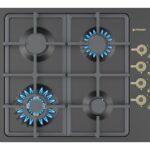 Plita gaz Pyramis 60KF 871 Rustic Anthracite