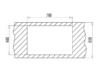 Set chiuveta inox INSET 1B 80x50 LN si baterie BELLO crom - imagine 3