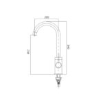 Set chiuveta inox E 78 2B LN, baterie BELLO crom si Roll Up - imagine 4