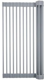 Set chiuveta inox Creta 1B1D DR LN, baterie SERENO crom si Roll Up - imagine 5