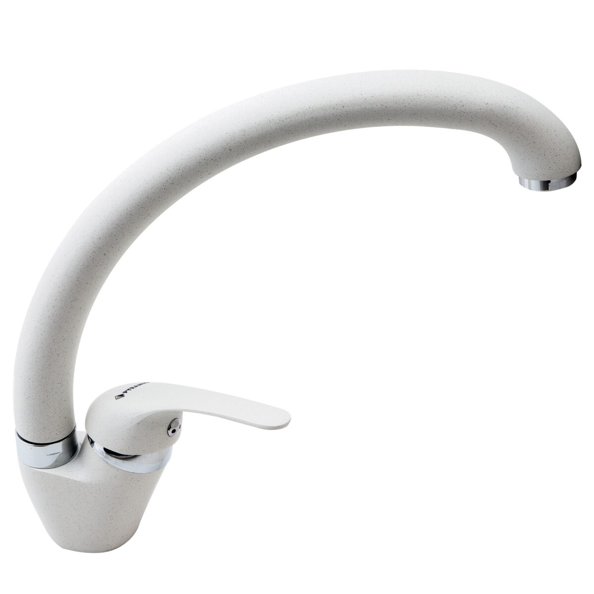 Set chiuveta soft compozit Square DUROTHEK 60 1B si baterie OSSIA White - imagine 4