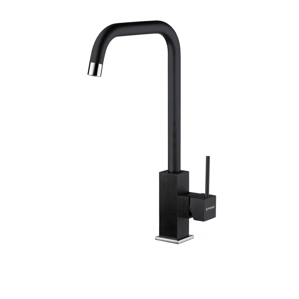 Set chiuveta Pyragranite MIDO 100x50 1B1D si baterie ADELITA black - imagine 4
