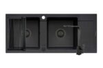Set chiuveta Pyragranite MIDO 116, baterie CECILIA si Roll Up