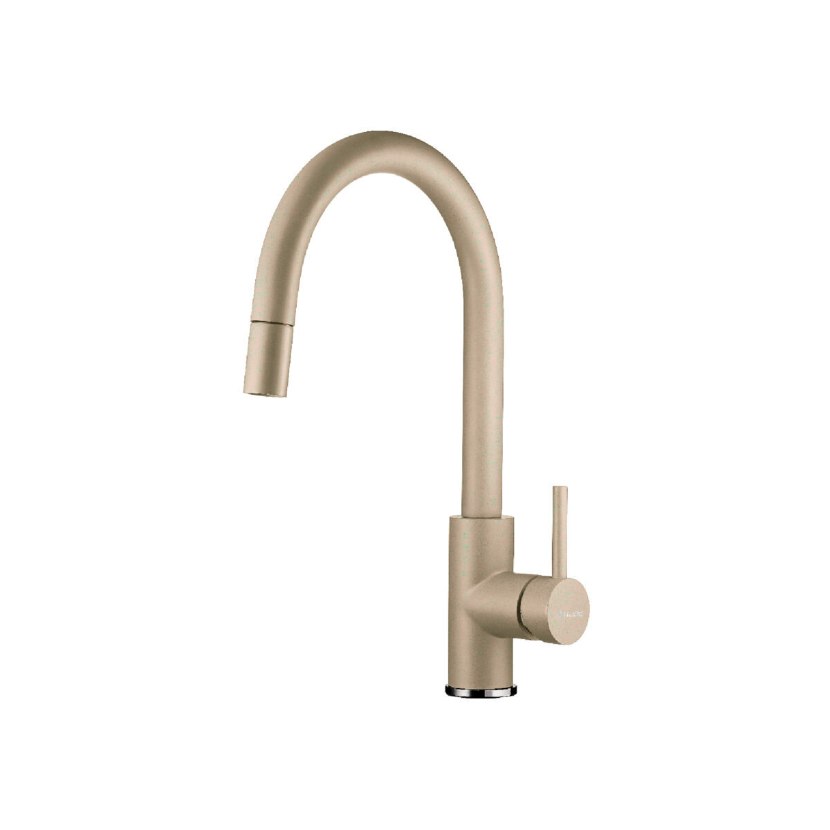 Set chiuveta granit ITHAKA PLUS 1B1D 86x50 si baterie VERISMO Dark Beige - imagine 4