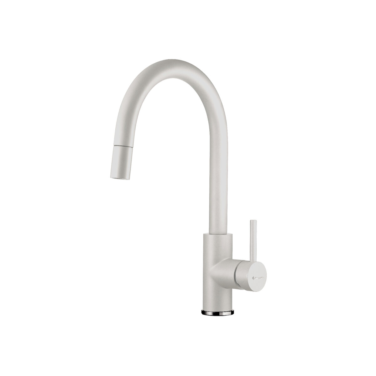Set chiuveta granit ITHAKA PLUS 1B1D 86x50 si baterie VERISMO Snow - imagine 4