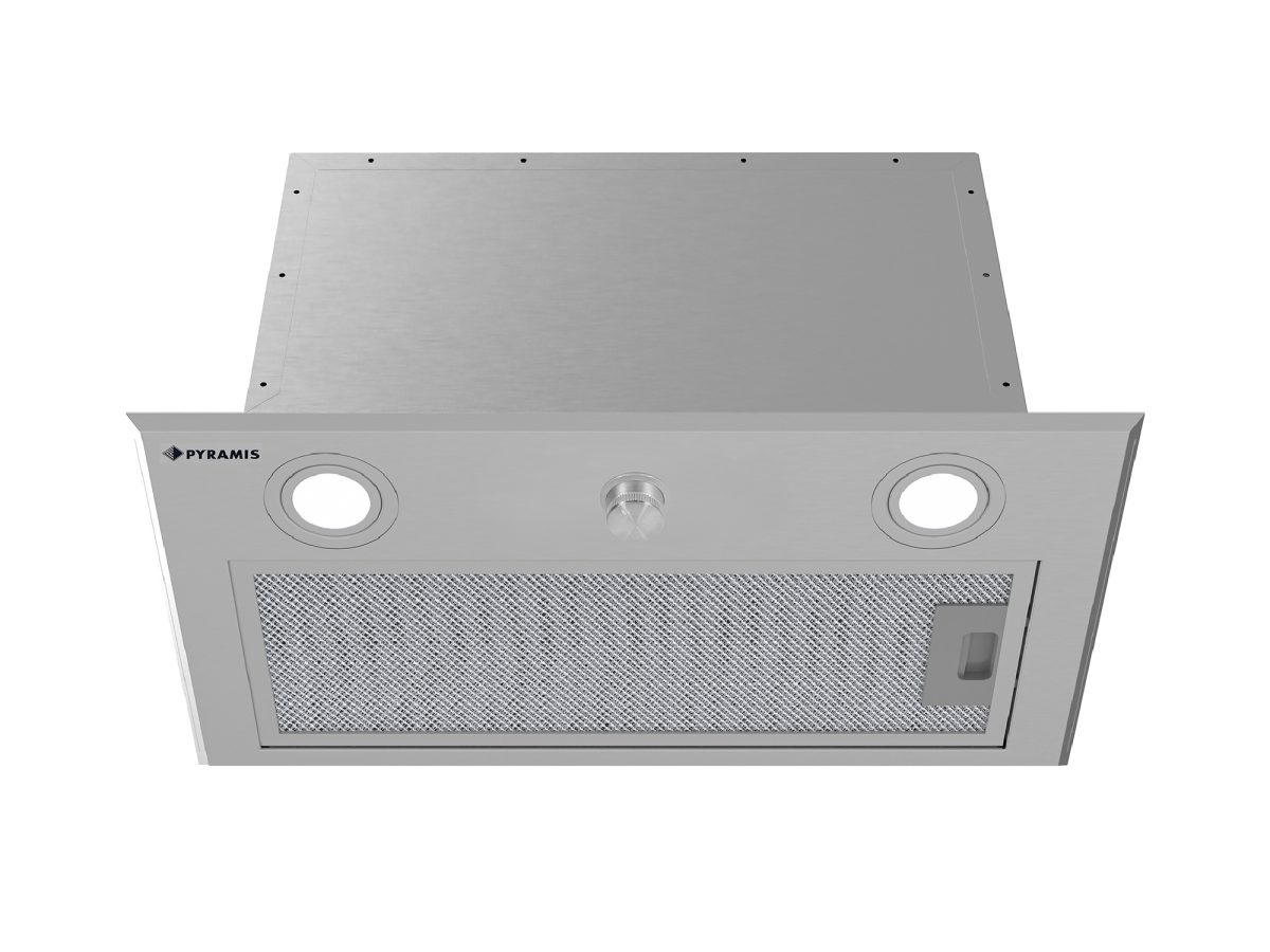 Hota total incorporabila Pyramis MD 52cm Inox Knob - imagine 2