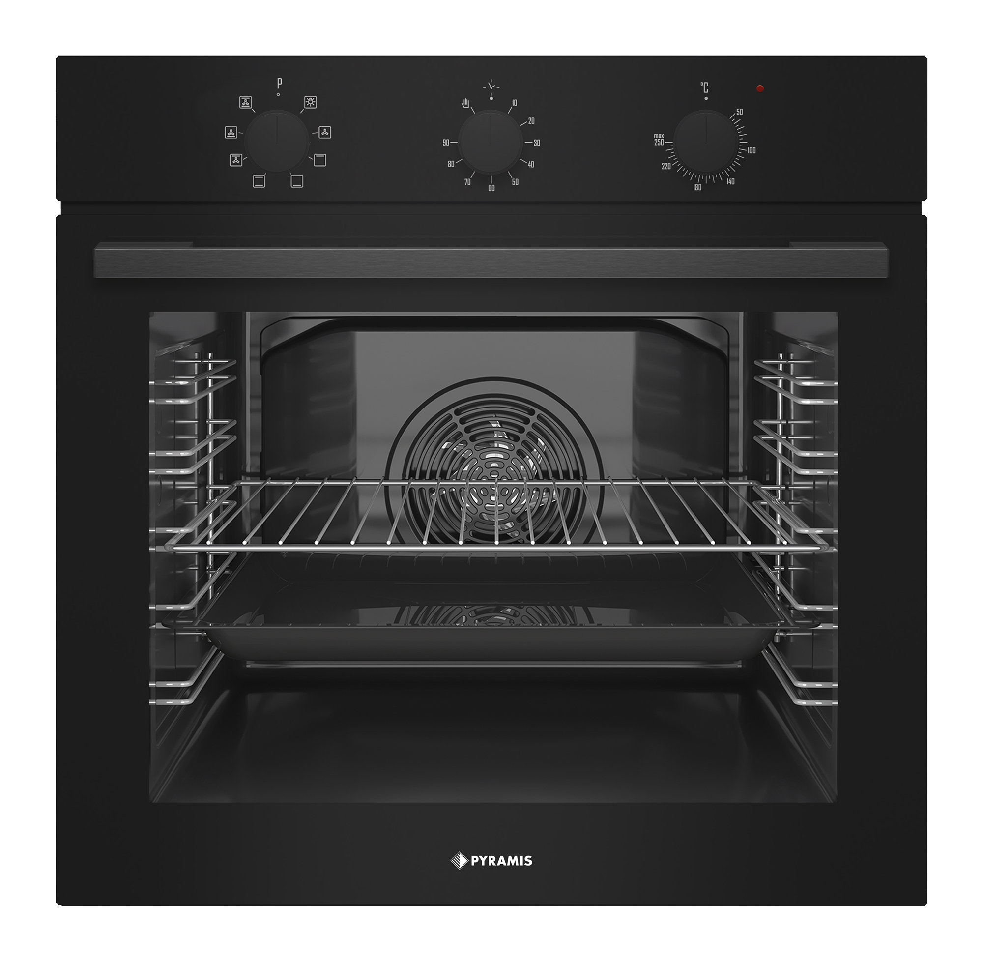 14423_202300668_60IN_4010_web Cuptor electric Pyramis 60IN 4010 ND Black 3Glass - imagine 1