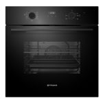 Cuptor electric Pyramis 60IN 2060 MD Black Glass