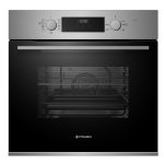 Cuptor electric Pyramis 60IN 2061 MD Black Glass si Inox