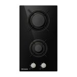 Plita gaz domino Pyramis 496 Black Glass
