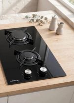 Plita gaz domino Pyramis 496 Black Glass - imagine 3