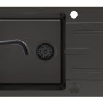 Set chiuveta Pyramis KARPATHOS 68x44 si baterie ECO LUNGO full black