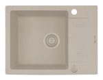 Chiuveta Pyragranite KARPATHOS 59x44 1B1D Beige