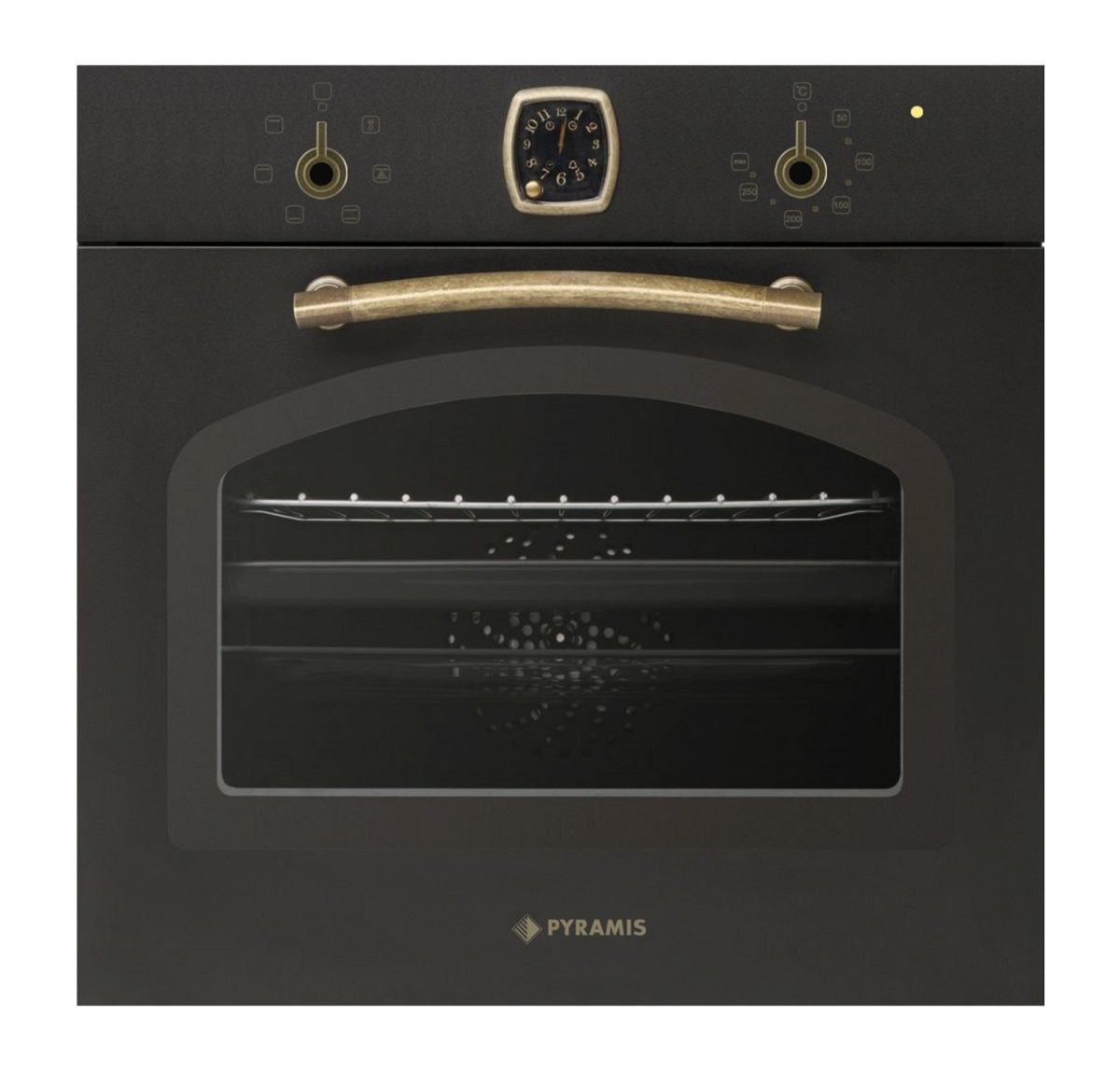 Set Pyramis 19P.26 SQ, cuptor electric incorporabil, plita gaz si chiuveta de granit - imagine 2