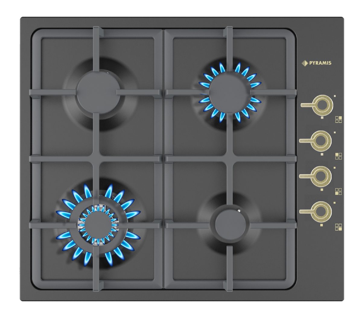 Set Pyramis 19P.26 SQ, cuptor electric incorporabil, plita gaz si chiuveta de granit - imagine 4