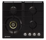 Set Pyramis 21P.26, cuptor electric incorporabil, plita gaz, hota telescopica, chiuveta de granit si baterie - imagine 5