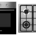 Set Pyramis 3P.26, cuptor electric incorporabil si plita gaz