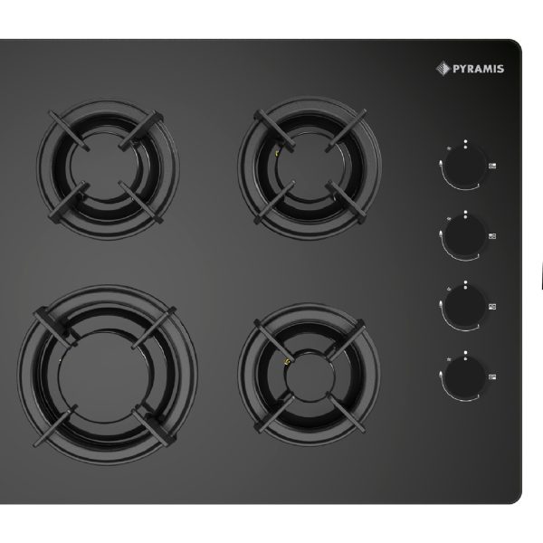 Set Pyramis 10P.26, cuptor electric incorporabil, plita gaz si hota telescopica