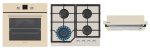 Set Pyramis 13P.26, cuptor electric incorporabil, plita gaz si hota telescopica