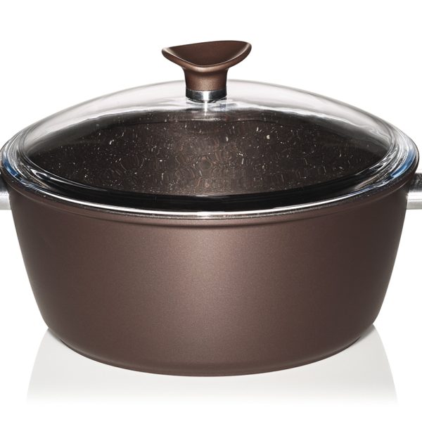 Oala Pyramis Stone Chef Ø24cm