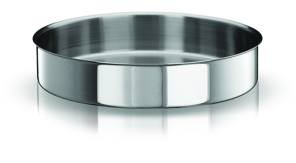 308_ROUND_GRIDDLE Tava Rotunda Inox Ø38cm SM - imagine 1