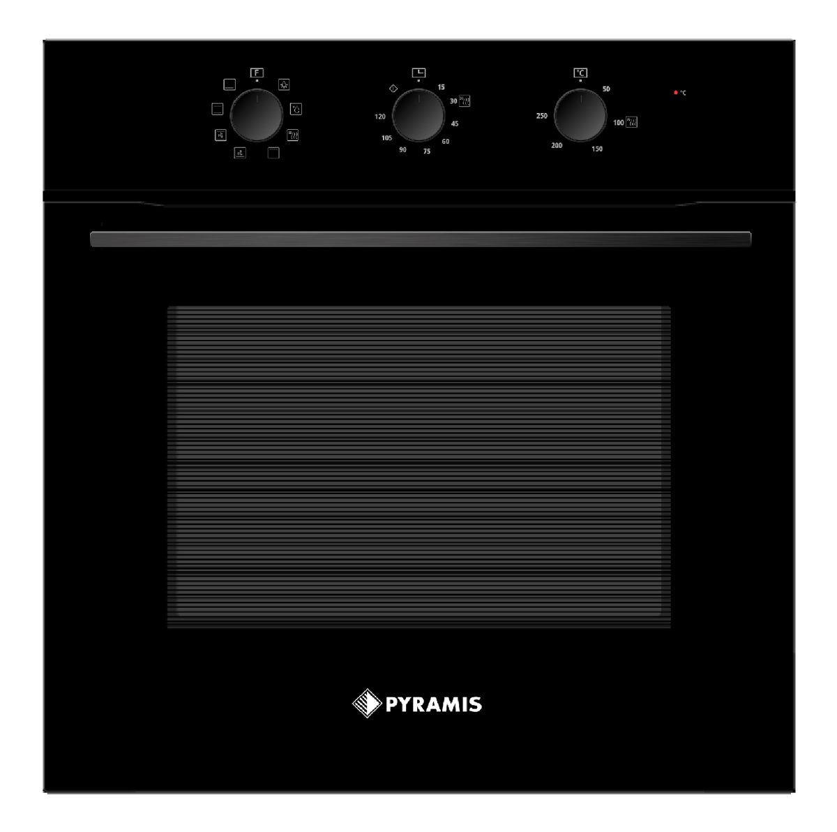 Set Pyramis 4P.26, cuptor electric incorporabil si plita gaz - imagine 2