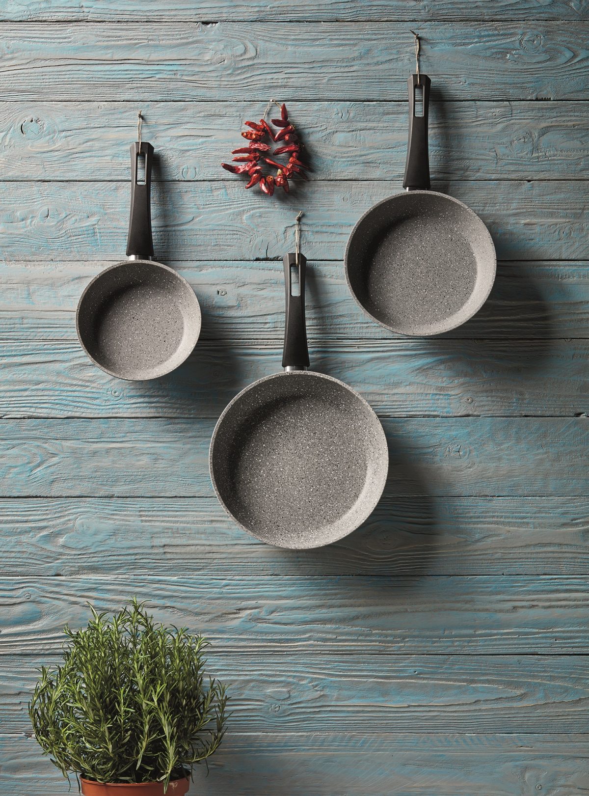 Tigaie aluminiu GREY FORCE Ø24cm - imagine 3