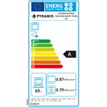 Set Pyramis 14P.26, cuptor electric incorporabil, plita gaz si hota telescopica - imagine 4